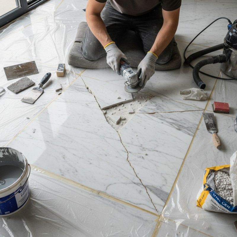 Tile Floor Repair